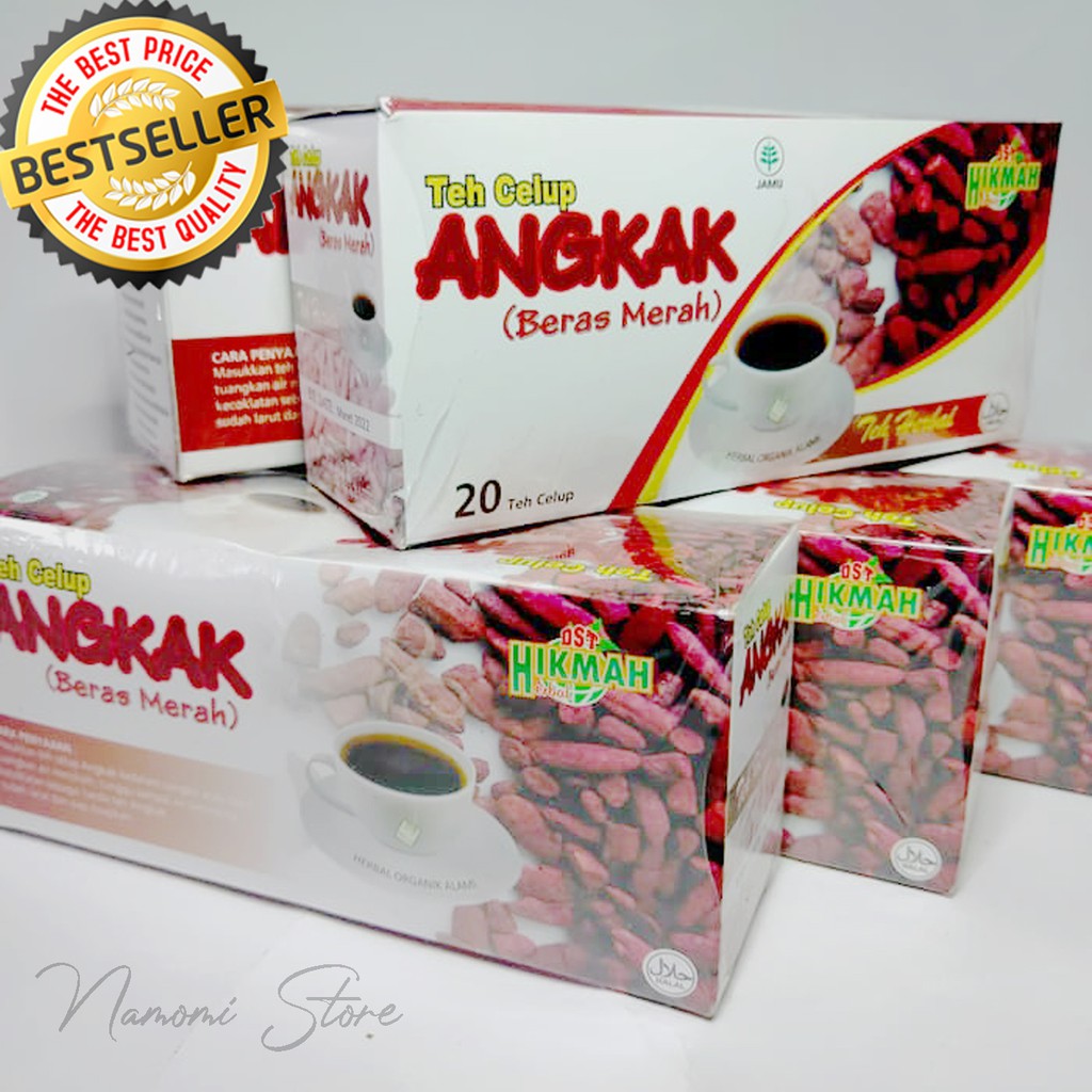 

TEH ANGKAK - TEH CELUP/BERAS MERAH/TEH/ANGKAK/HERBAL/JAMU/OBAT HERBAL/SUPLEMEN/TEH HERBAL - GROSIR