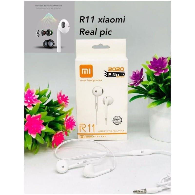 Headset Handsfree Xiaomi R11 Earphone Redmi R11