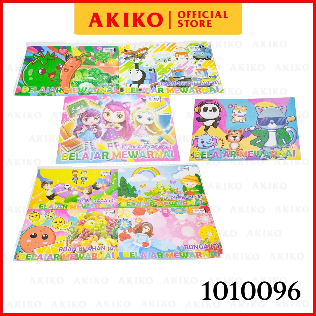 

Buku Mewarnai 8 Seri Kecil