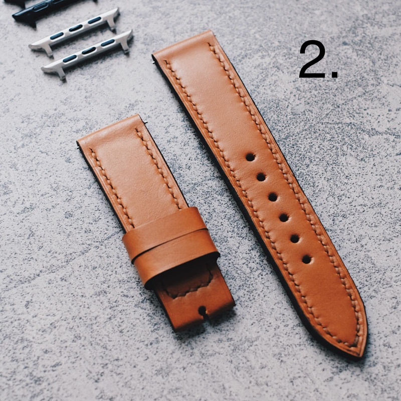 Strap KULIT SAPI ORIGINAL Asli Tali jam tangan 22mm Pull up leather classic Galaxy watch S3 frontier 45mm 46mm