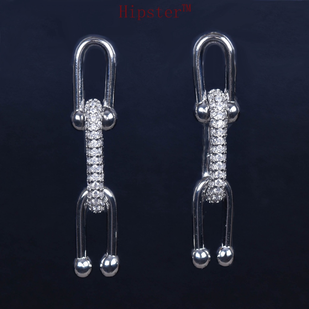 Anting Tusuk Sterling Silver 925 High Class Elegan Untuk Wanita