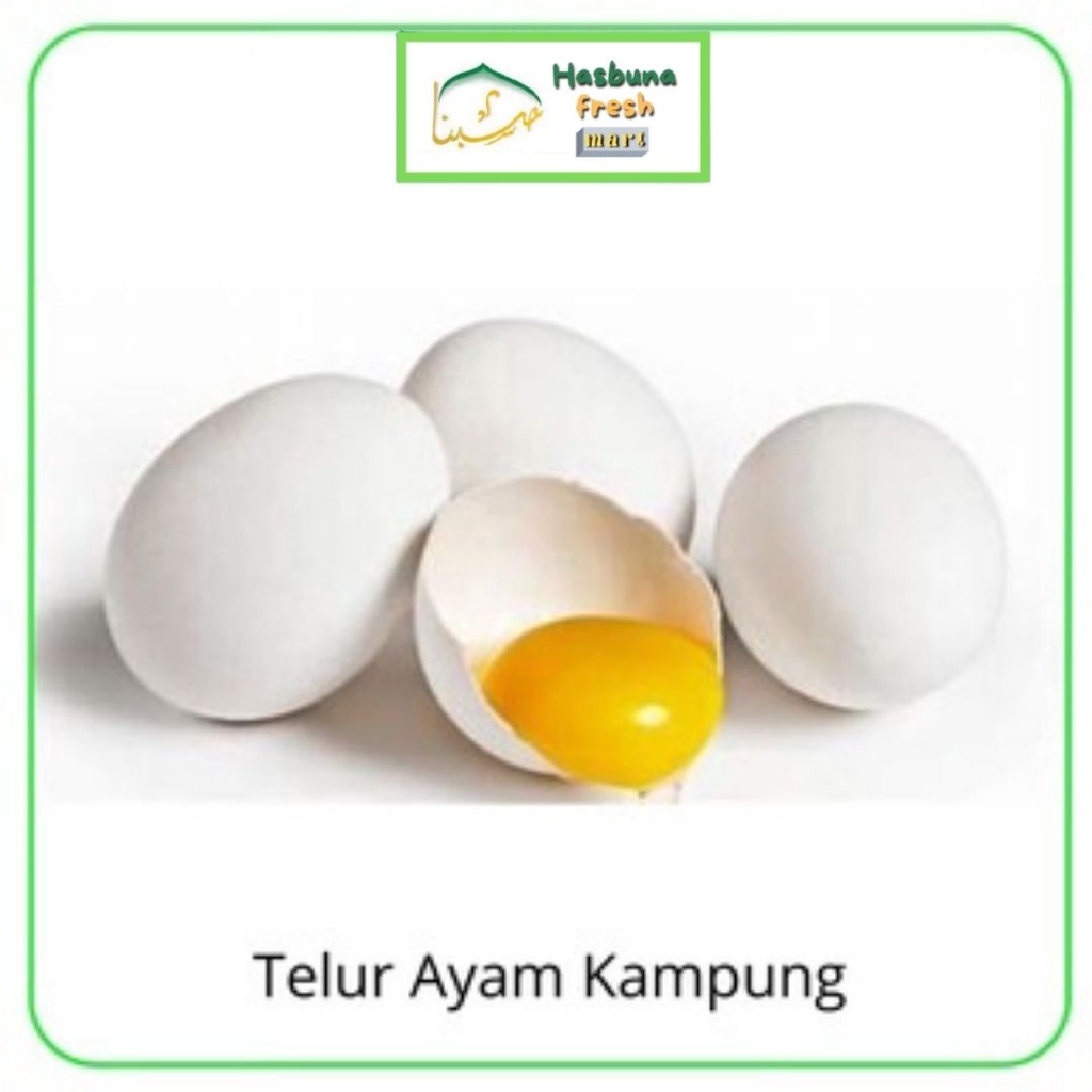 

Telur Ayam Kampung HASBUNA Fresh Mart 10 butir