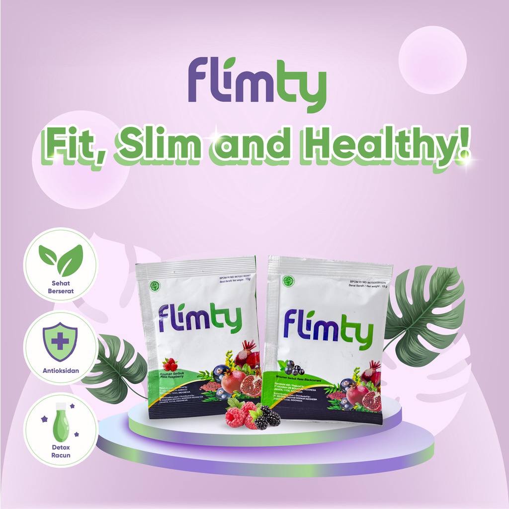 

Flimty Fiber | Antidioksidan Rasa Blackcurrant/Raspberry - (1 Sachet)