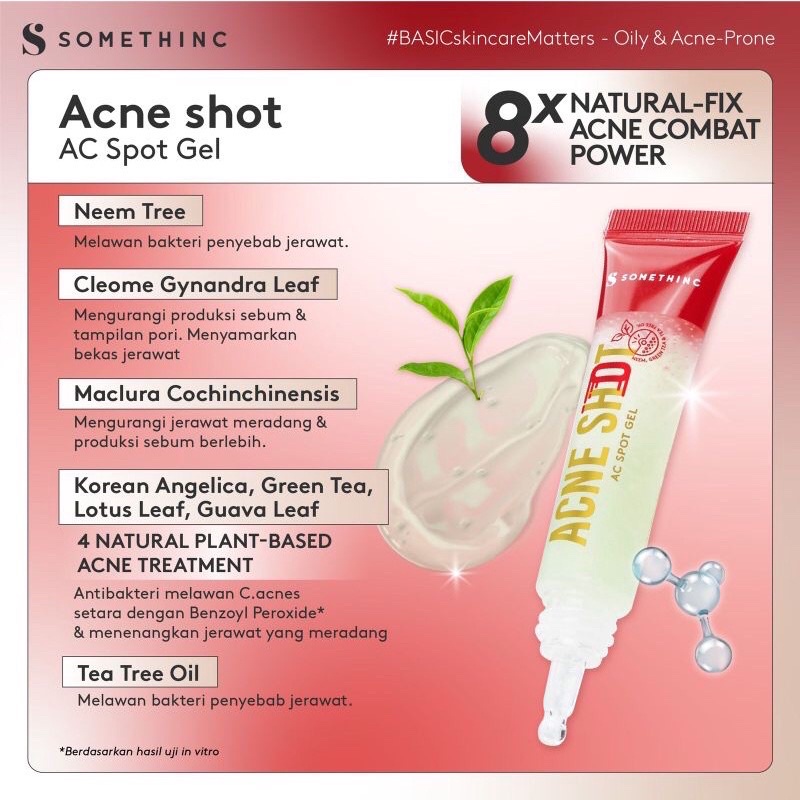 Somethinc ACNEDOT Treatment Series | Acnedot Toner | Acnedot Low pH Cleanser | Acnedot Spot Gel | Acnedot Moisture Gel