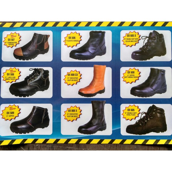 PROMO MUURAAHH Octopus safety shoes slip on OX303 dan OX302