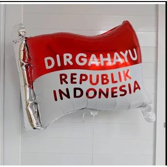 Balon Dirgahayu /Foil Baloon /Balon Bendera