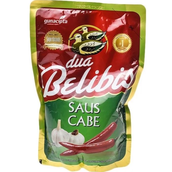 

DUA BELIBIS Saus Cabe (Premium Pouch) 1kg