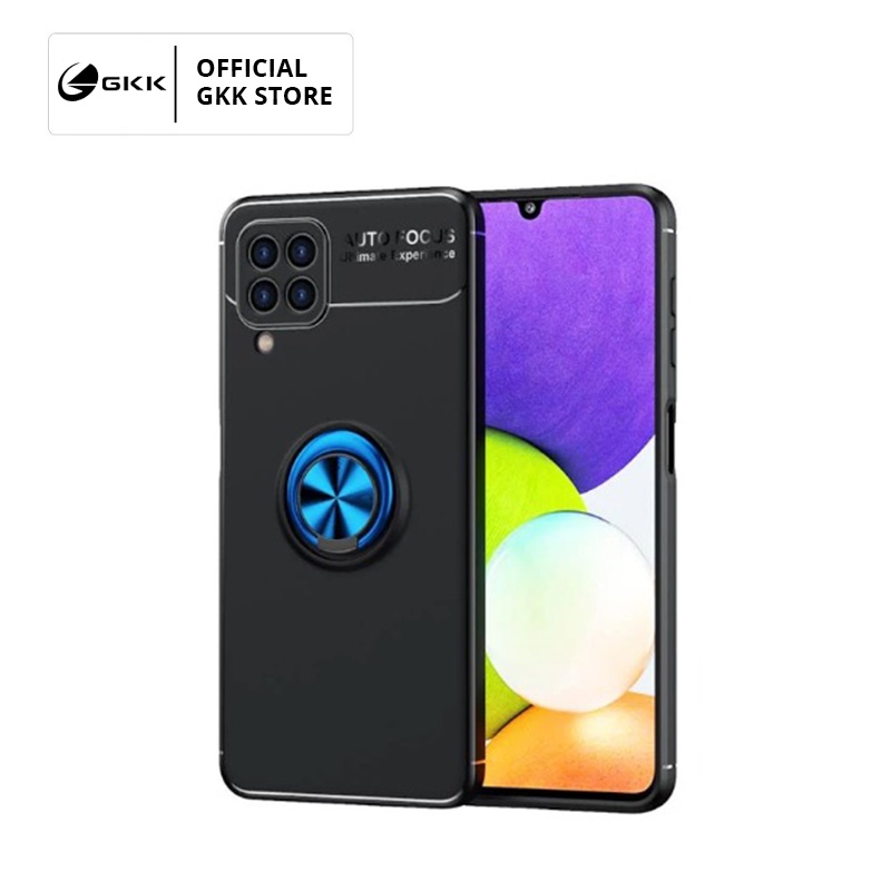 GKK SAMSUNG A22 M32 4G 5G Auto Focus Ring Invisible Soft Case