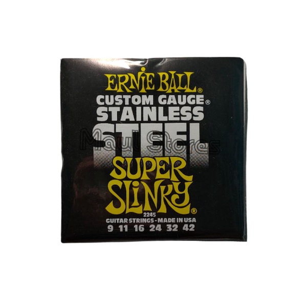 Senar Gitar Elektrik Ernie Ball Super Slinky 0,09