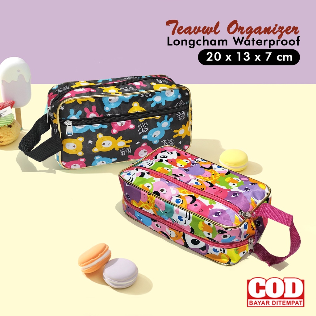 Pouch make up organizer tas make up terbaru pouch make up motif lucu terbaru tempat make up kekinian terbaru