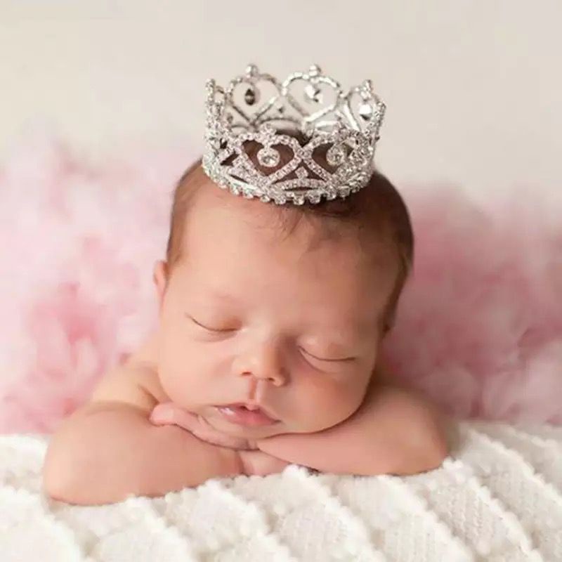 Crown bayi mahkota foto bayi kostum fotografi bayi Mahkota bayi lucu tiara bayi Crown aksesories