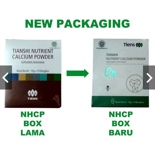 TIANSHI NUTRIENT CALCIUM POWDER - PRODUK TIENS ORIGINAL