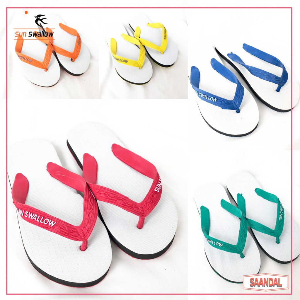 Sandal Jepit Sun Swallow Original Pria Wanita Anak (BISA SATUAN COD)