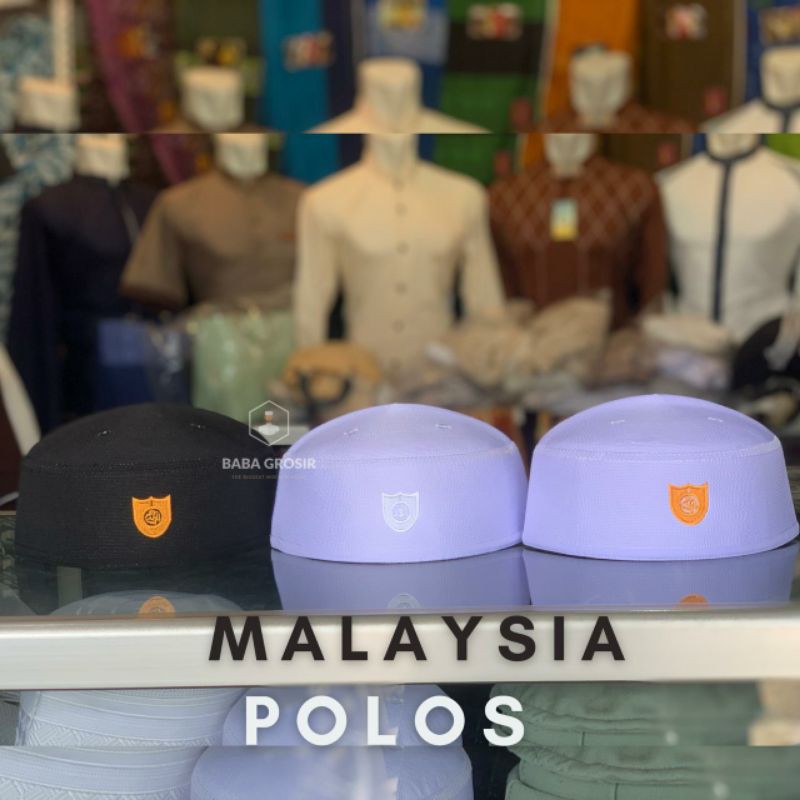 Peci Malaysia Polos Emas | Peci Malaysia Emas