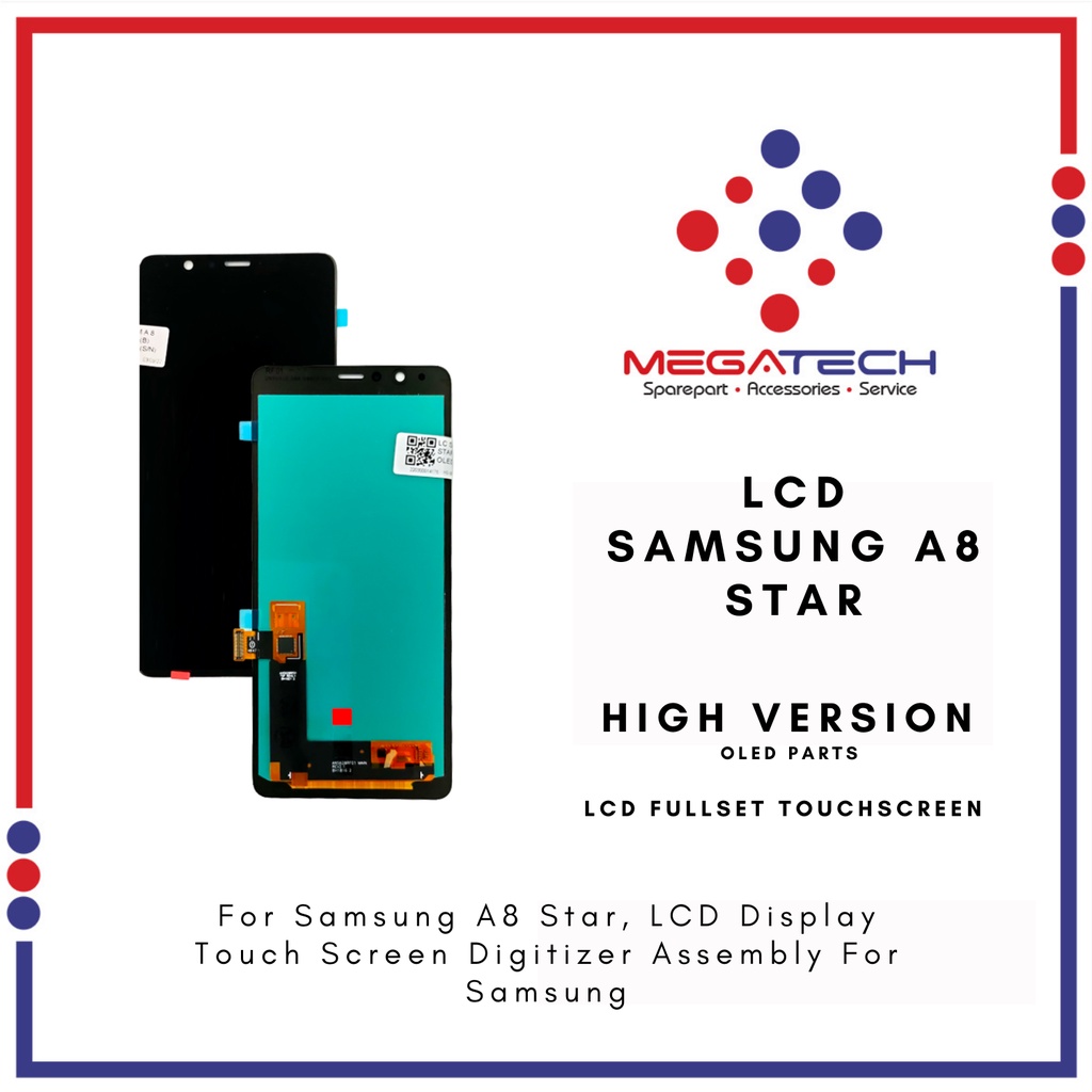 LCD Samsung A8 Star Fullset Touchscreen - OLED