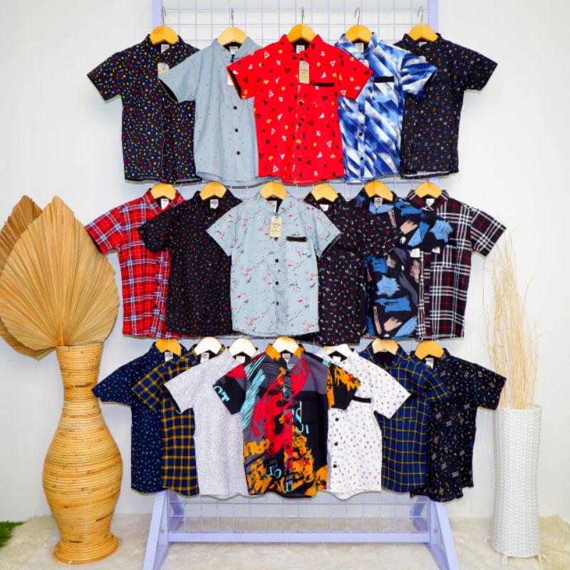 KEMEJA ANAK LAKI LAKI Merk Gymboree Bobo Kids oshkosh size KEMEJA ANAK LAKI LAKI Merk Gymboree Bobo Kids oshkosh size
