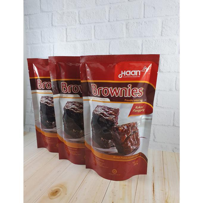 

Diskon Haan Brownies Instant Cake Mix 230Gr Big Sale