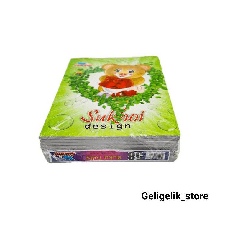 

NEW Buku Tulis Murah SUKHOI 58 Lembar / 1 PCS ♕ 876
