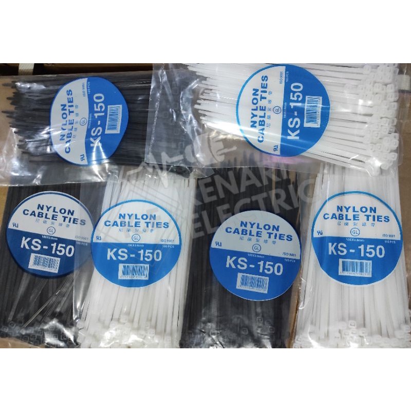 Kabel Ties 15 cm / Kabel Ties KS 150 x 3.6 / Tali Ties 150x3.6