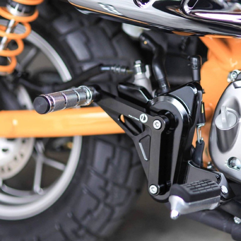 Passenger Foot Rest CNC Pegs Pijakan Kaki Penumpang Honda Monkey 125