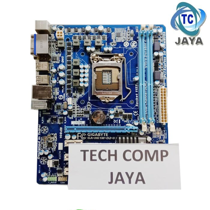 MOBO LGA 1155 H61 GIGABYTE + PROCESSOR CORE I5 3470 DAN RAM 4GB