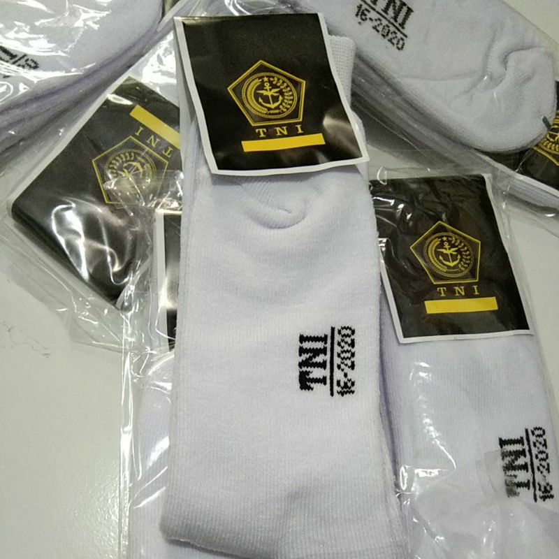 kaos kaki Putih jatah asli Tni Original Tebal Gilbert Army Store Grosir kaos kaki olahraga Tni