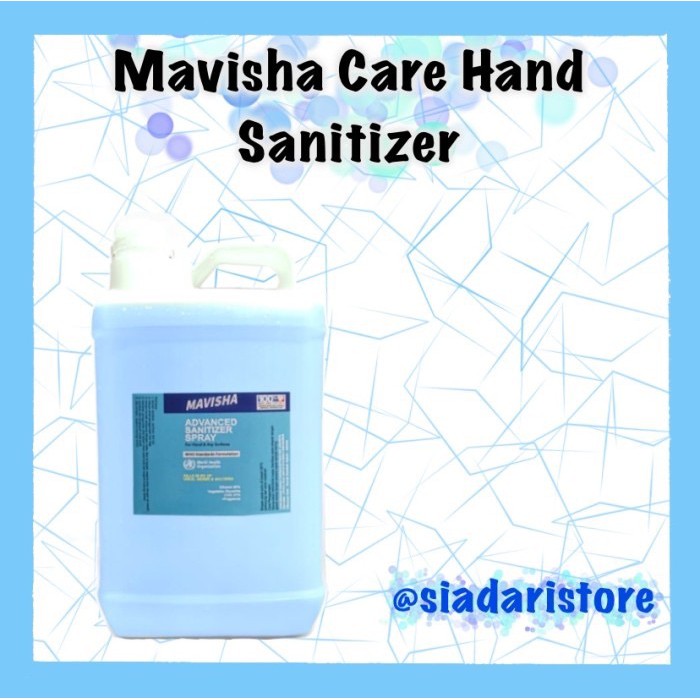 Mavisha Care Handsanitizer 5L Khusus Order Ojol