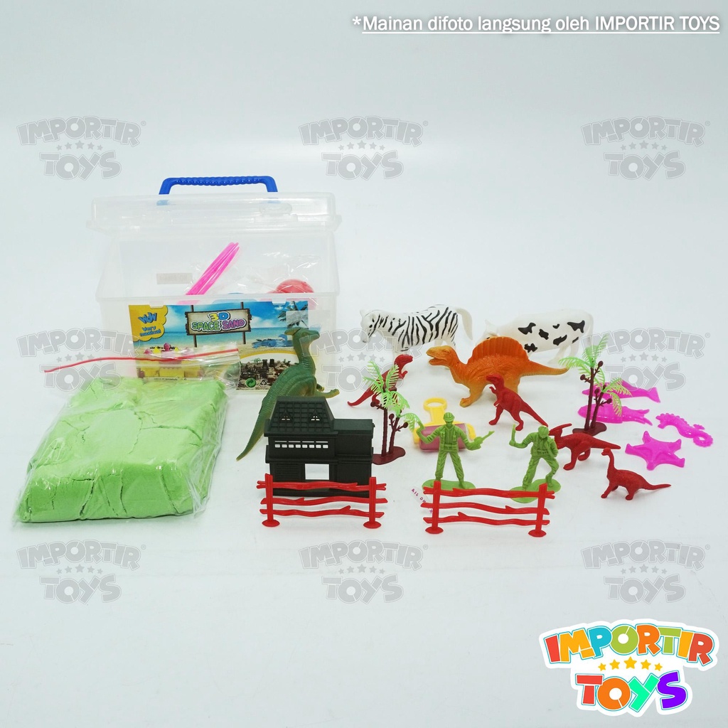 Mainan Anak Pasir Pantai dengan Cetakan Sand Play Set With Animal