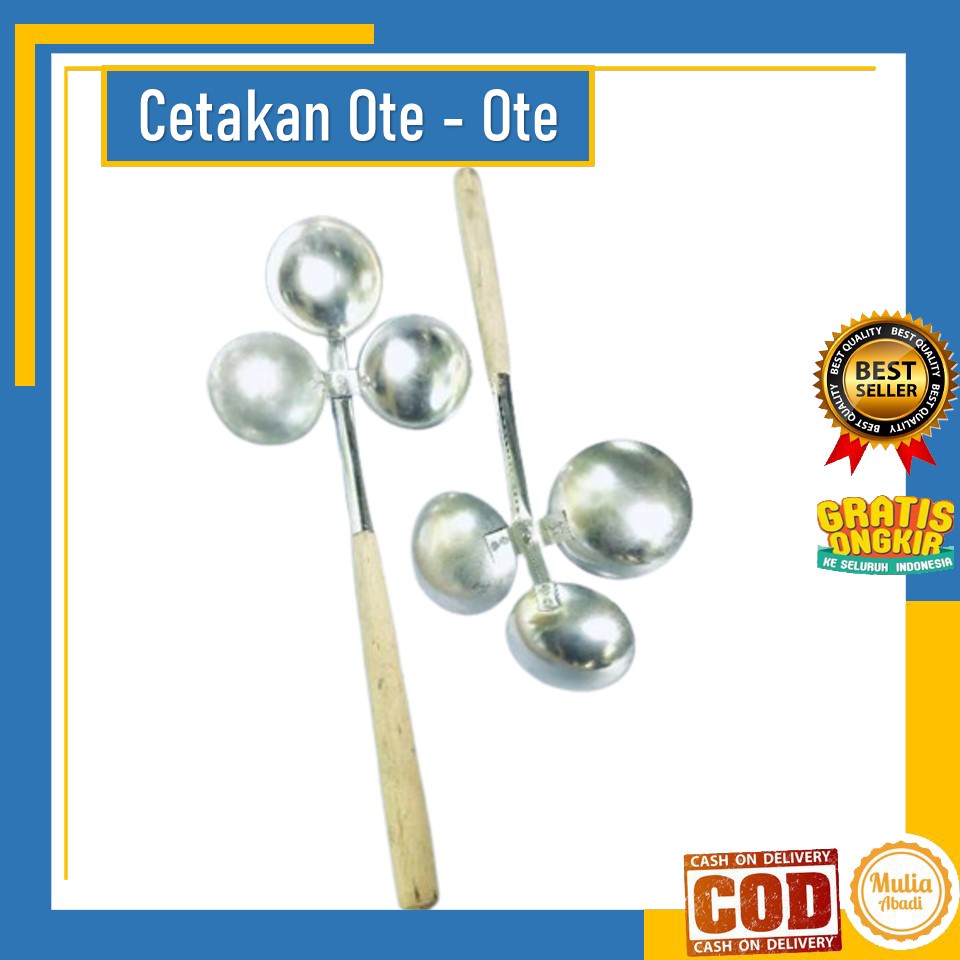 irus cintung centong sutil cetakan ote - ote bakwan weci / cetakan ote2 anti lengket