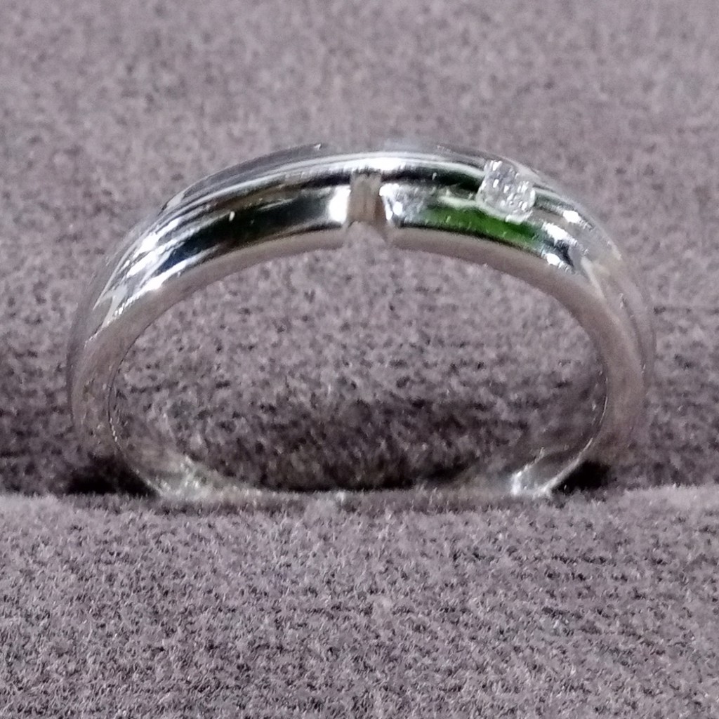 Bisa Pesan Model Garansi Silver Asli Cincin Kawin Perak Tunangan Nikah Gratis Ukir Tulis Nama Id134