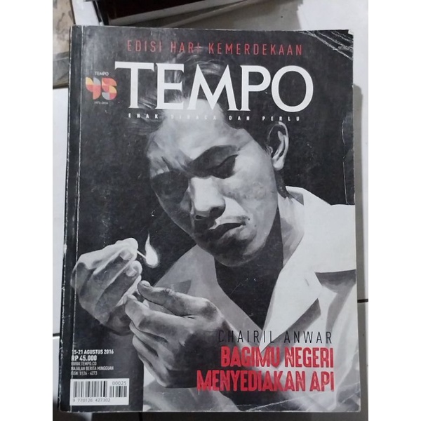 Jual Majalah Tempo Edisi Khusus Chairil Anwar Shopee Indonesia