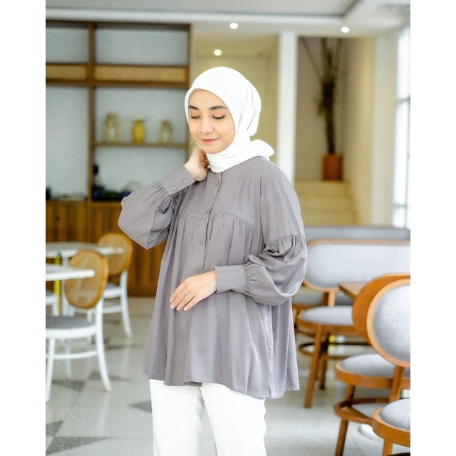 (DBY) BLOUSE RALEYA KEMEJA ATASAN WANITA SHIRT