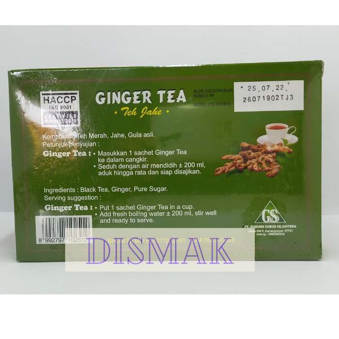 Teh Kepala Djenggot Teh Jahe (Ginger Tea)