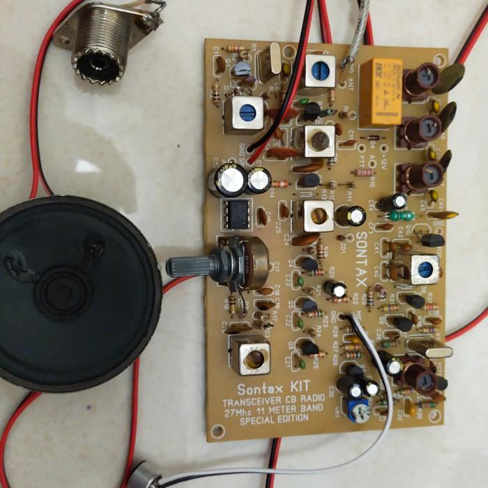 Kit Radio Pemancar Cb 11 Meter 27Mhz Sudah Jd Dites Ok Sepasang
