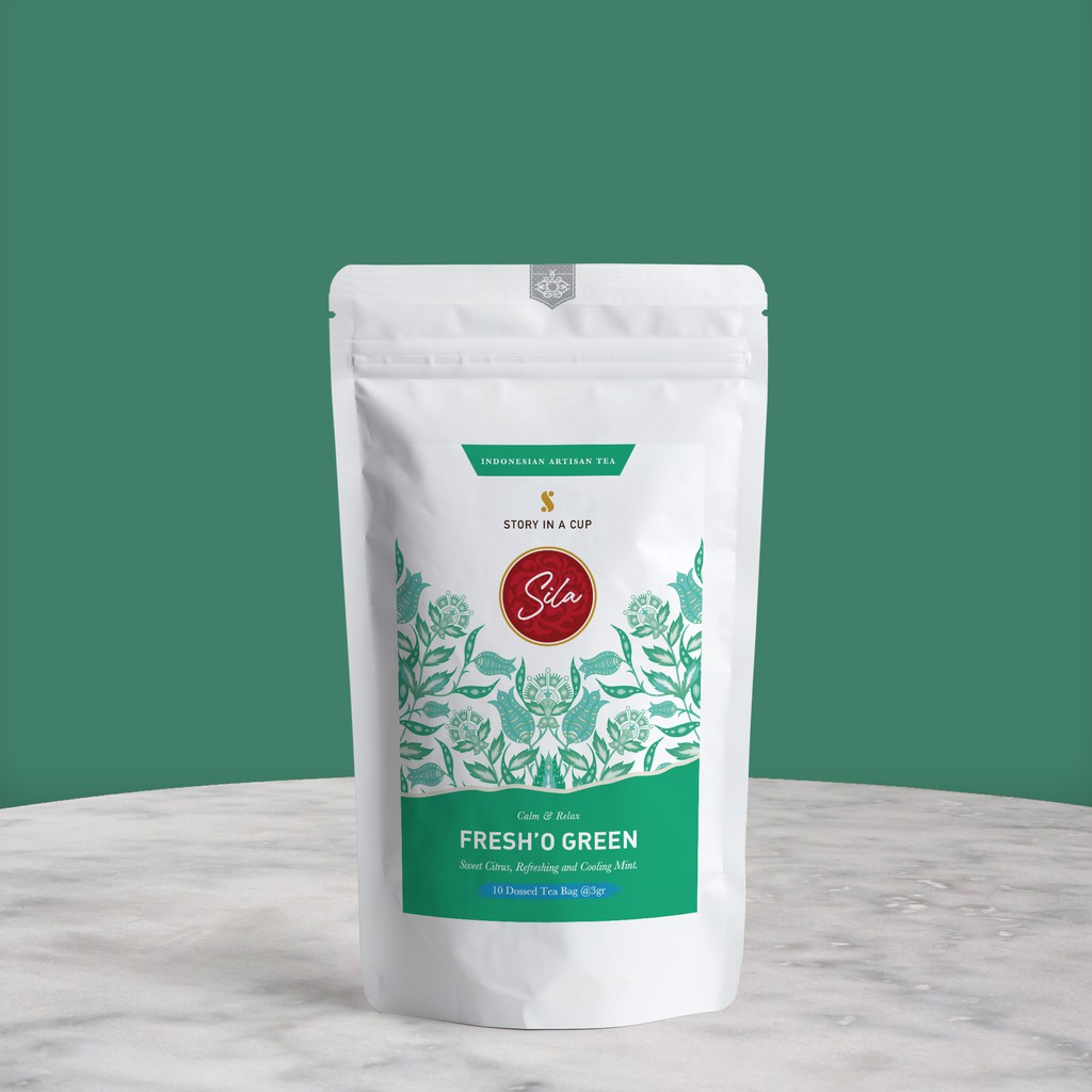 

Sila Artisan Tea | Fresh O Green | Cafe Pack | Teh Premium | Green Tea