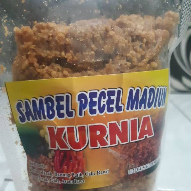 

Sambal Pecel Kurnia Madiun