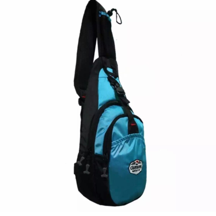 BISA COD - Carboni Tas Slingbag Pria Tas Selempang Pria - Blue