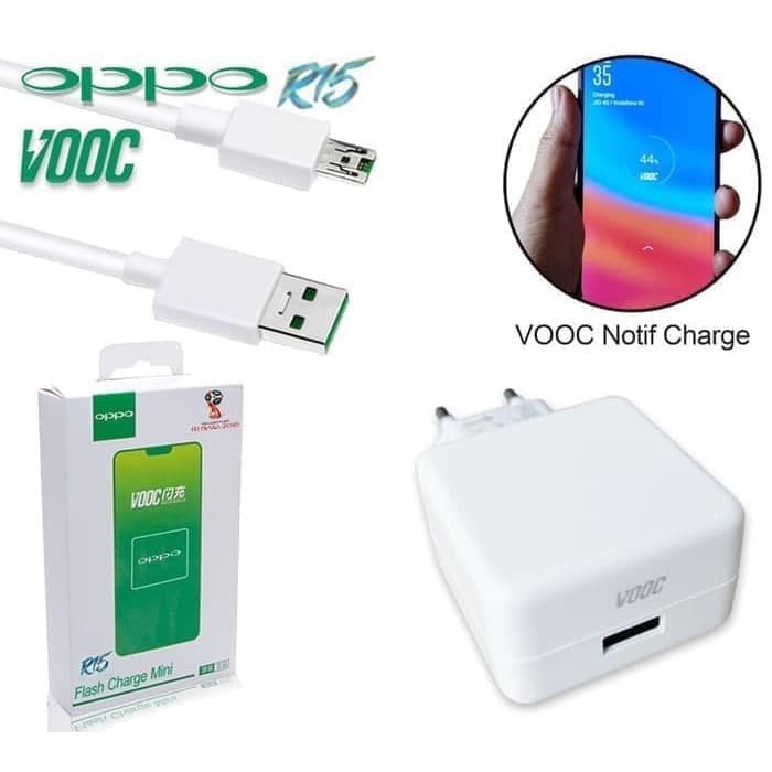 Charger Oppo Original 100% / Charger Ori Oppo / Charger Ori Oppo R15 / Charger Type-C / Charger VOOC