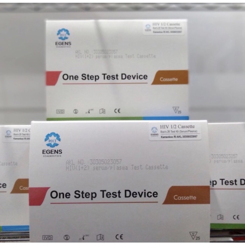 HIV (1+2) EGENS 25 Test per box