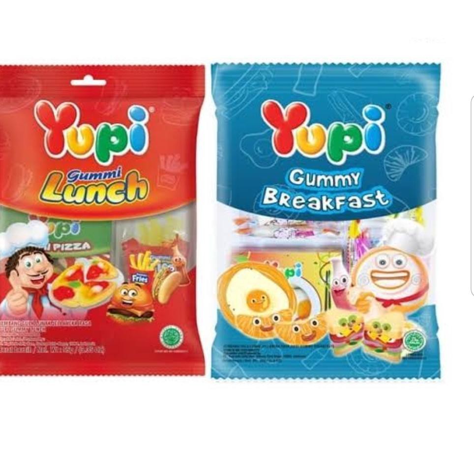 

〖DISCOUNT〗 Yupi Gummy Breakfast / lunch 96 gram