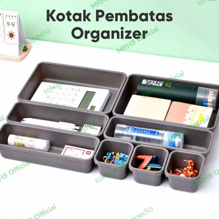 

Bagus Kotak Pembatas Organizer Penyimpanan Make Up Divider Case Organizer 8 Murah