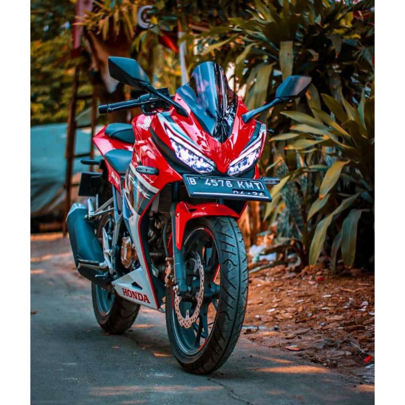 Windshield Visor depan model jenong 2 mili cbr 150r New 2019 2020