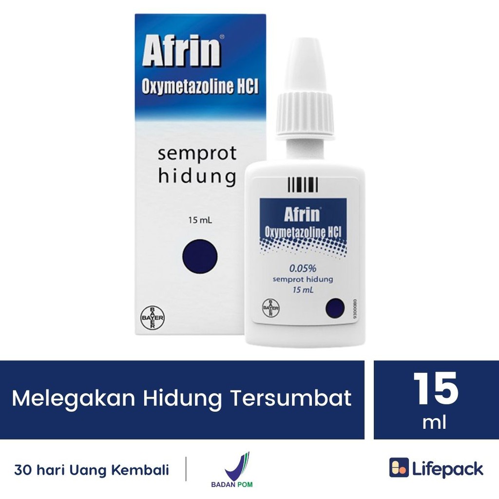 Afrin Nasal Spray 15 Ml - Spray - Semprot Hidung - Lifepack