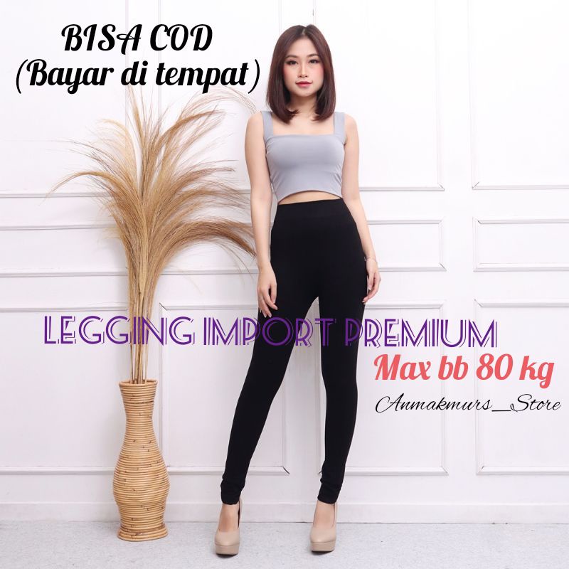 Legging Import PREMIUM Fit to m-xxl Legging Olahraga highwaist Legging Nike original Wanita Celana L
