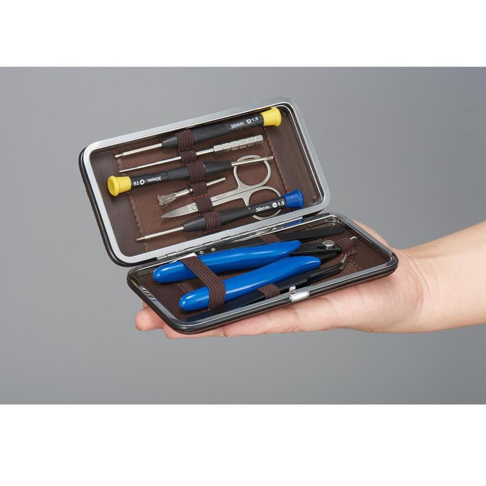 Diskon Separuh Harga=> Toolkit VAPSWARM 9 in 1 - CoilMaster DIY 9 in 1 - Toolkit dompet DIY ₧