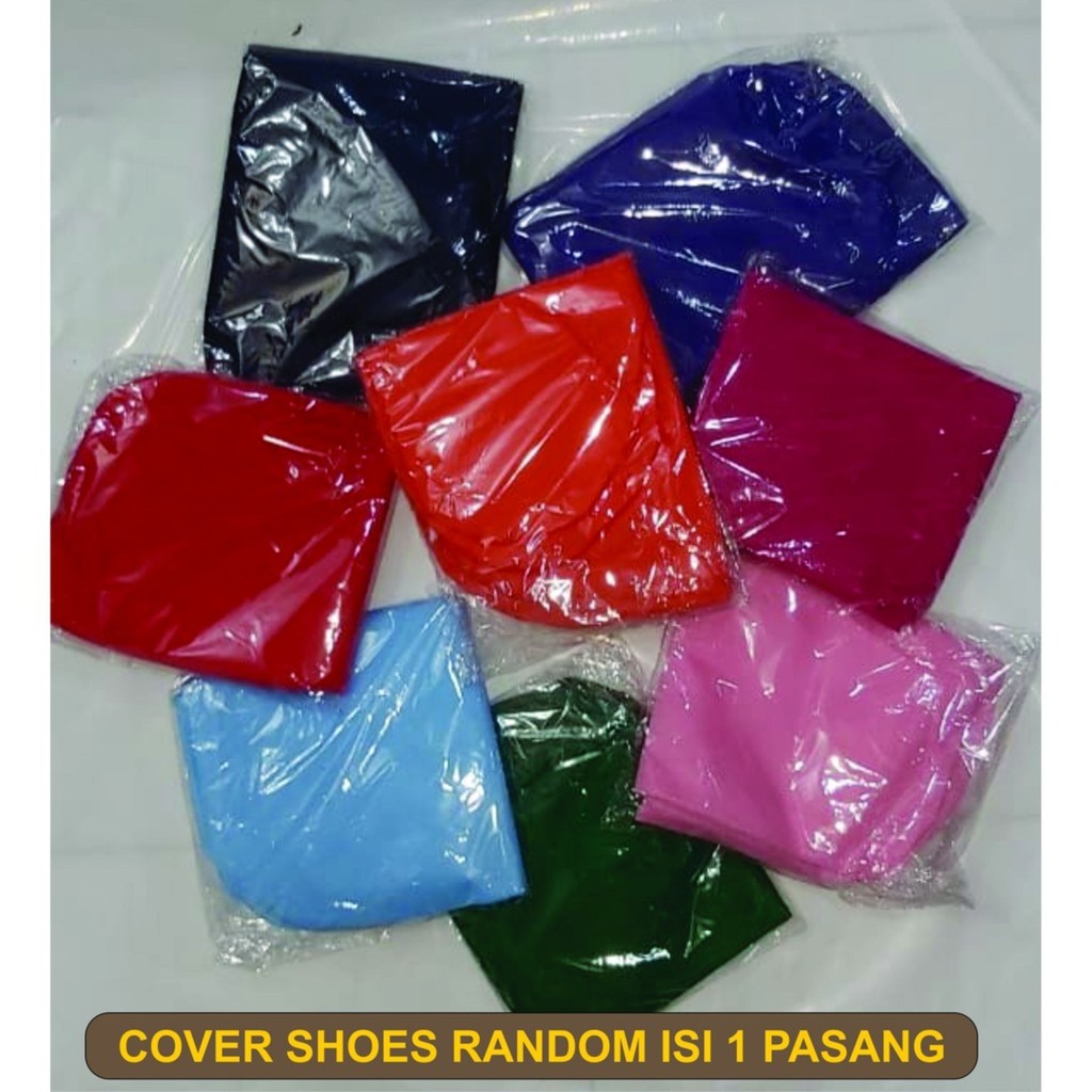 Cover Shoes - Cover Sepatu  Sarung Sepatu Untuk Baju Corona-SEPATU WARNA RANDOM
