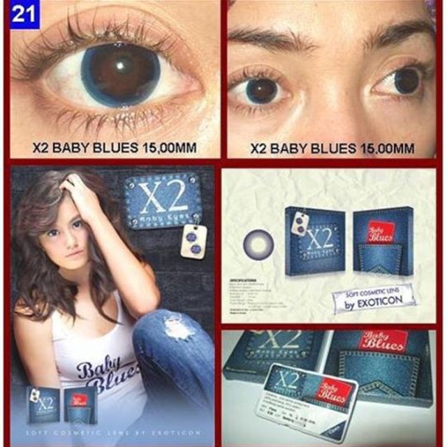 X2 BABY BLUES ( SUPPLIER SOFTLENS GROSIR ECER )