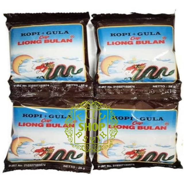 

Kopi Bubuk Liong + Gula 25 gr