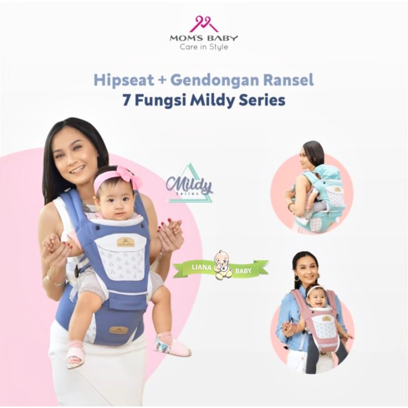 GEND51 GENDONGAN BAYI HIPSEAT MOM'S BABY MILDY SERIES