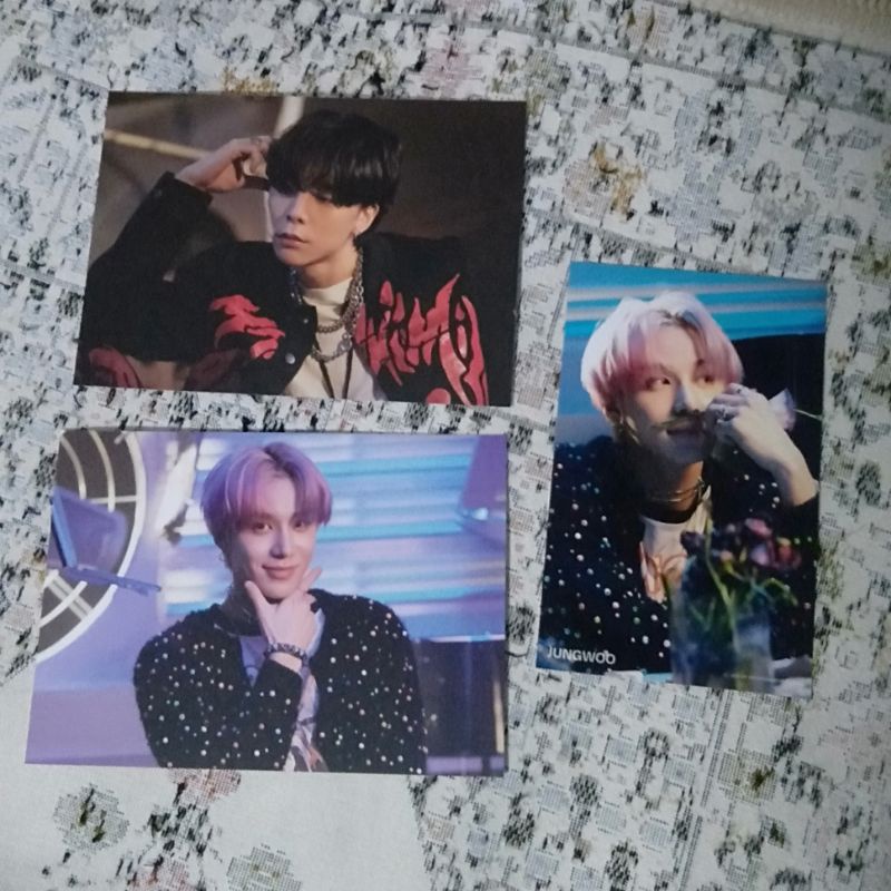JUNGWOO JOHNNY POSTCARD EARTHQUAKE NCT 127 MD UNIVERSE